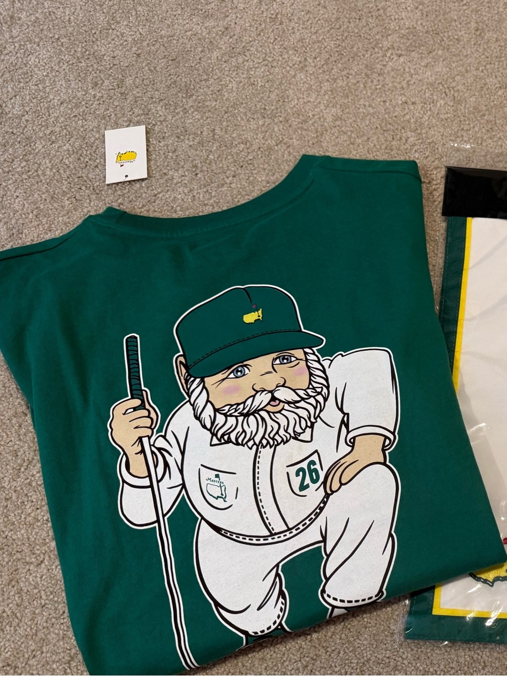 Masters Green Caddie Graphic Tee